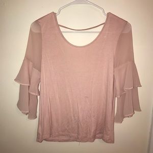 BCBG pink blouse NEW